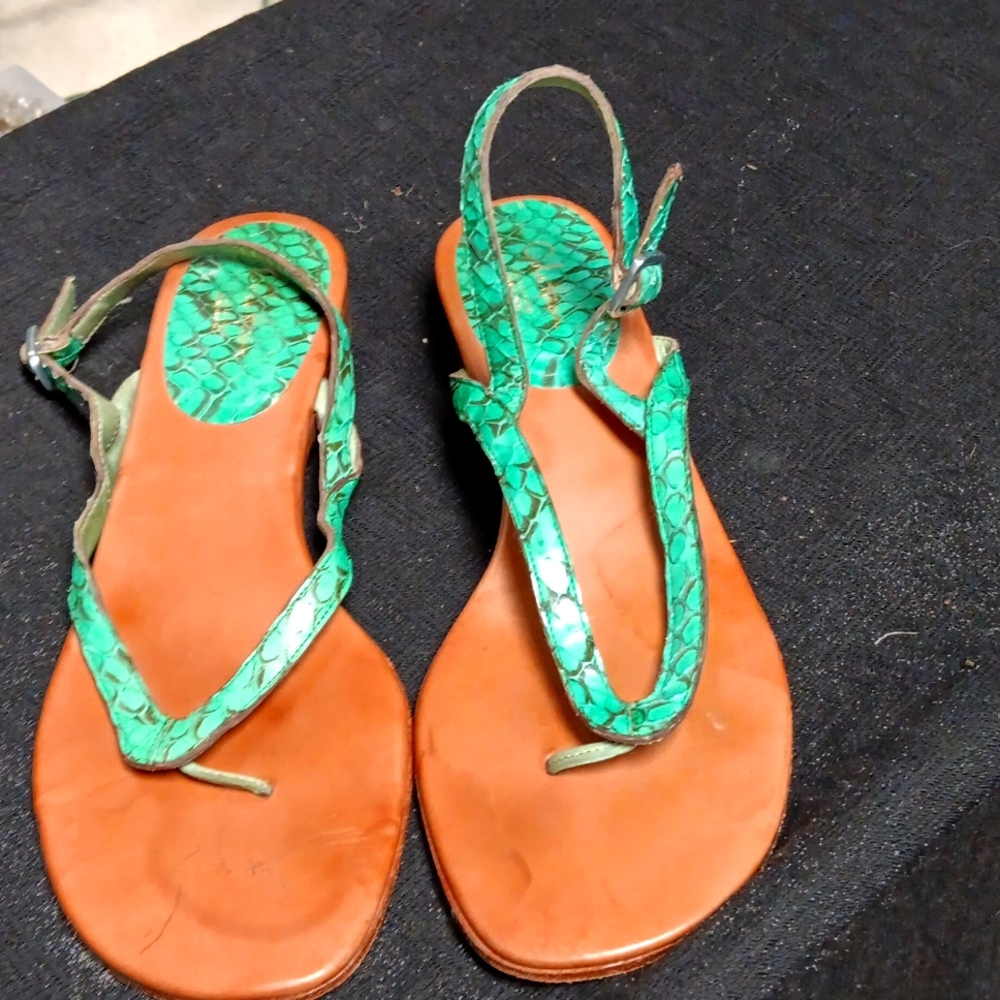 Women's Cole Haan Snakeskin sandals
